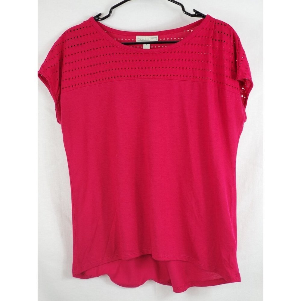 DANA Buchman Pink Blouse Size M
